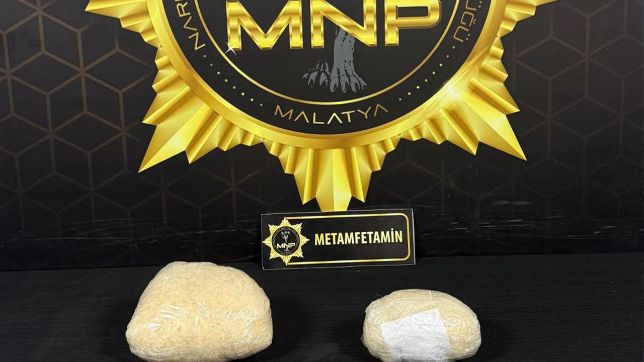 Malatya MAŞTİ’de uyuşturucu operasyonu: 1.7 kilo Metamfetamin ele geçirildi